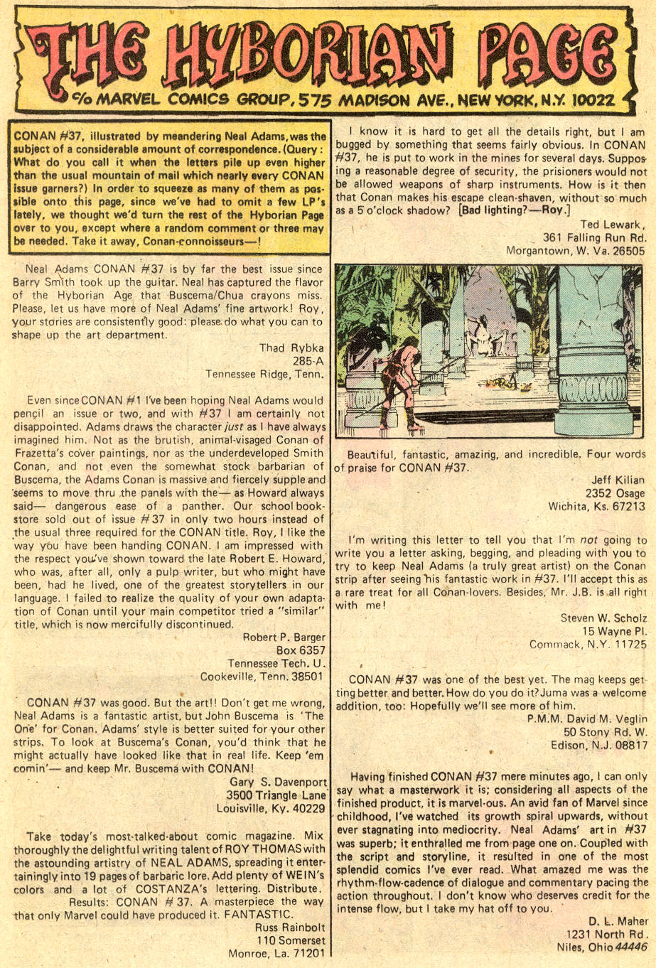 Read online Conan the Barbarian (1970) comic -  Issue #41 - 20