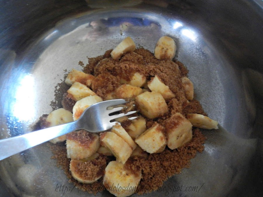 Budín vegano de banano