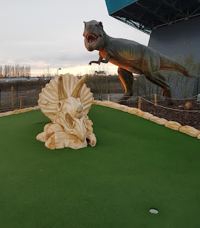 Dino Falls Adventure Golf at Trafford Golf Centre
