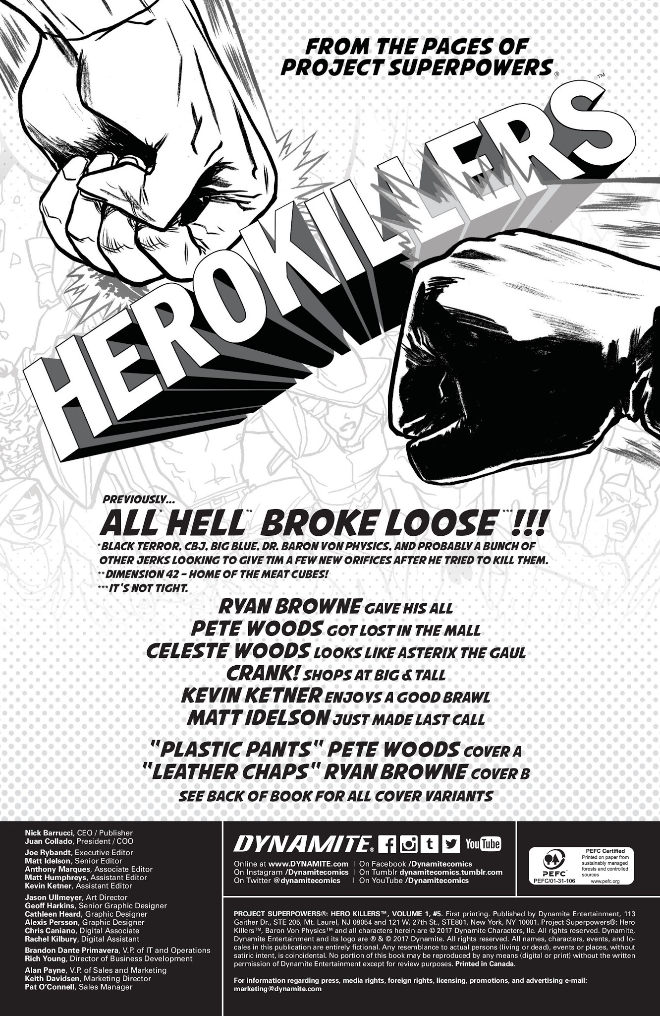Read online Project Superpowers: Hero Killers comic -  Issue #5 - 3