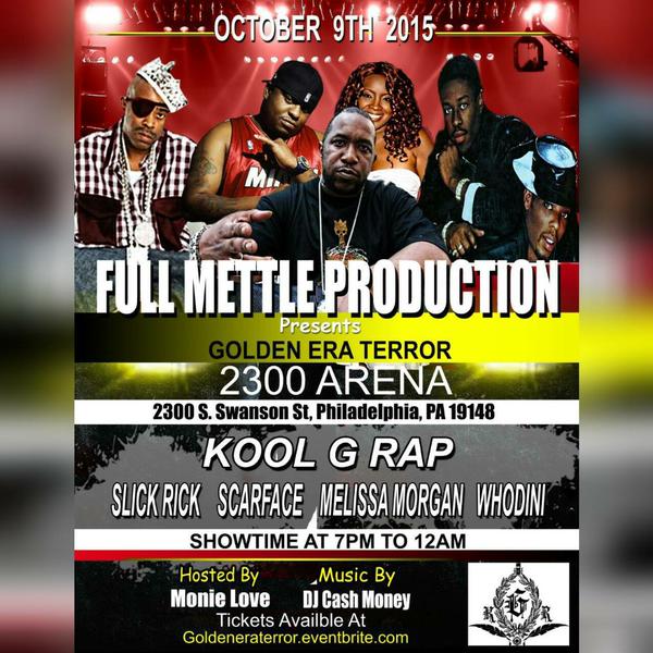 RAPAMANIA Golden Era Terror Hip Hop Concert feat. Slick Rick, Kool G