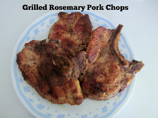 Grilled Rosemary Pork Chops