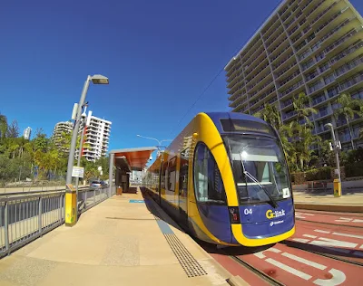 G:Link Light Rail Surfers Paradise 2014