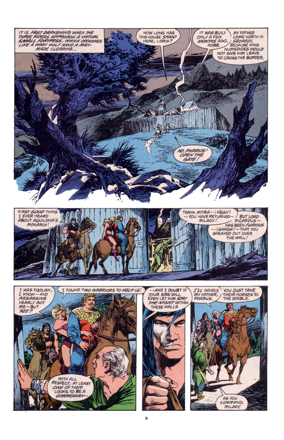 Read online Conan the Barbarian (1970) comic -  Issue #261 - 8