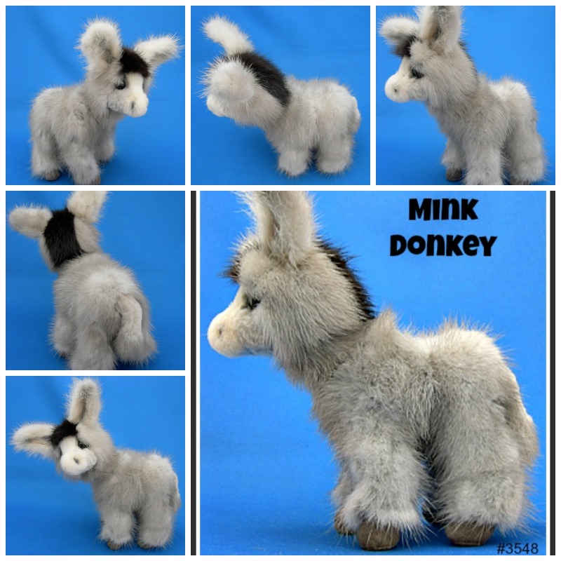 Designed By Kathy Myers Miniature Donkey (mink)