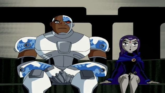 cyborg and raven cyborg and raven