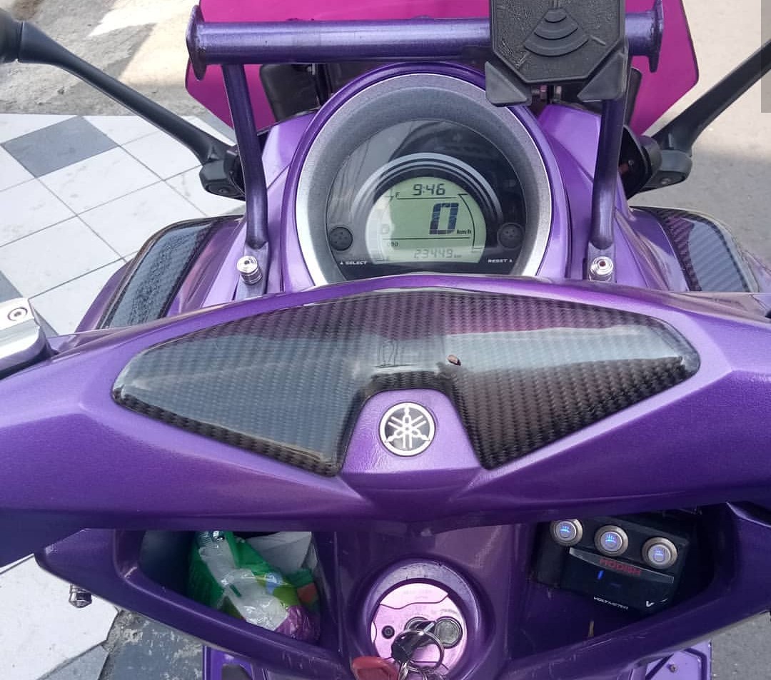 Yamaha Nmax Full Warna Ungu Ala Lady Bikers