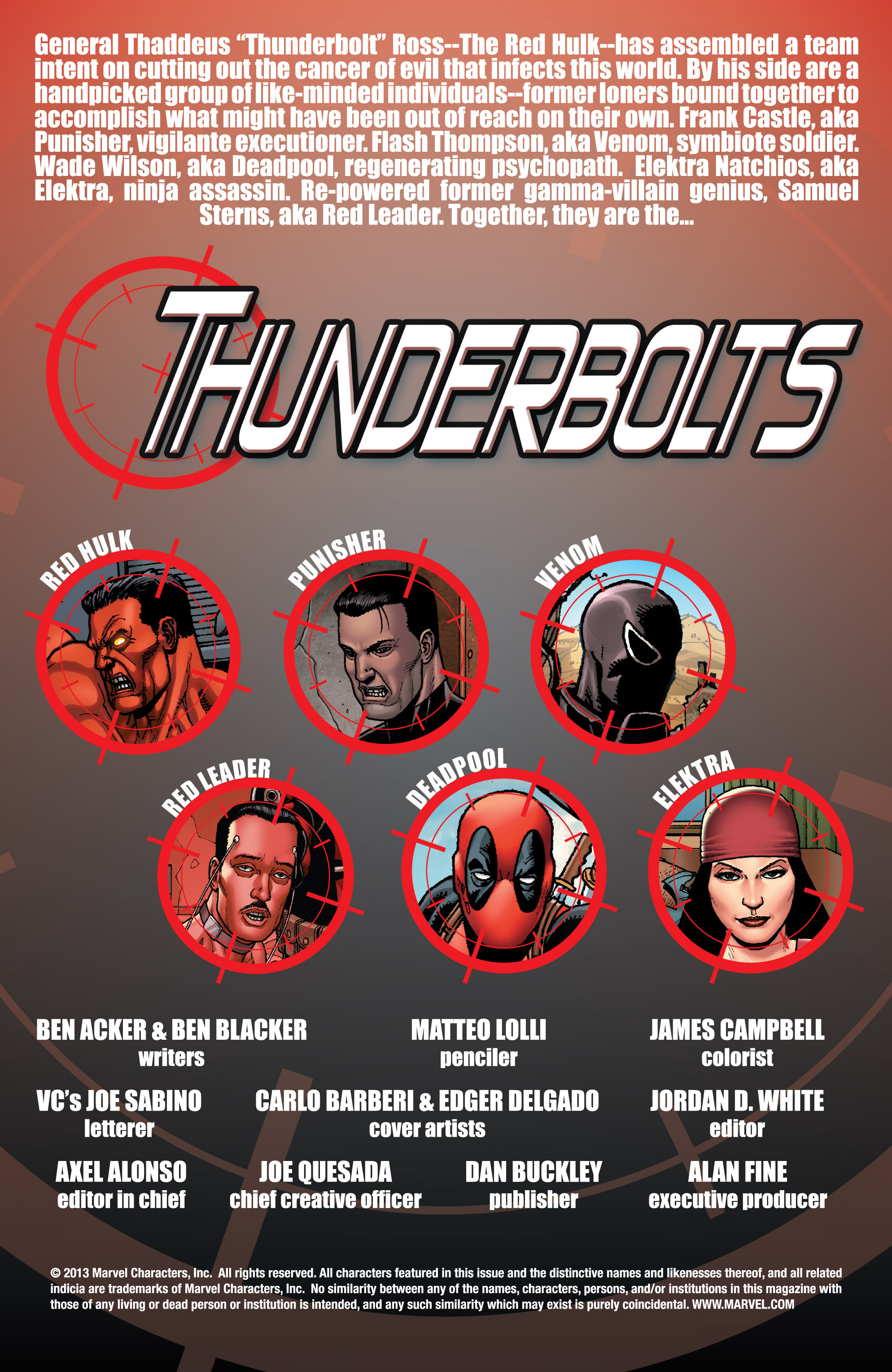 Read online Thunderbolts (2013) comic -  Issue # Annual 1 - 2