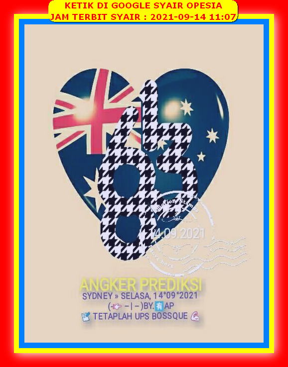 Syair Toto Sydney 14 September 2021 Royal Syair