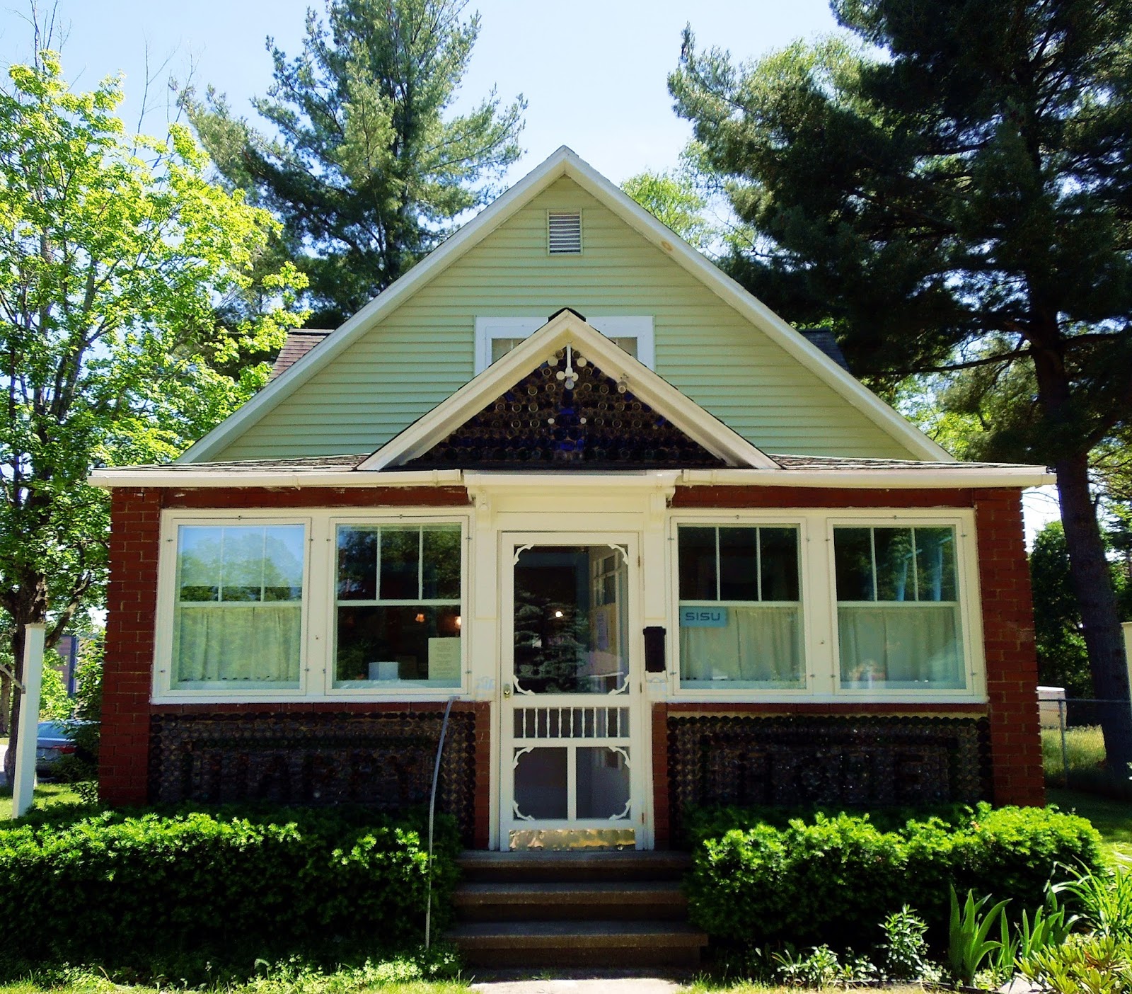 Focusing On Travel A POPular House The Kaleva Bottle House