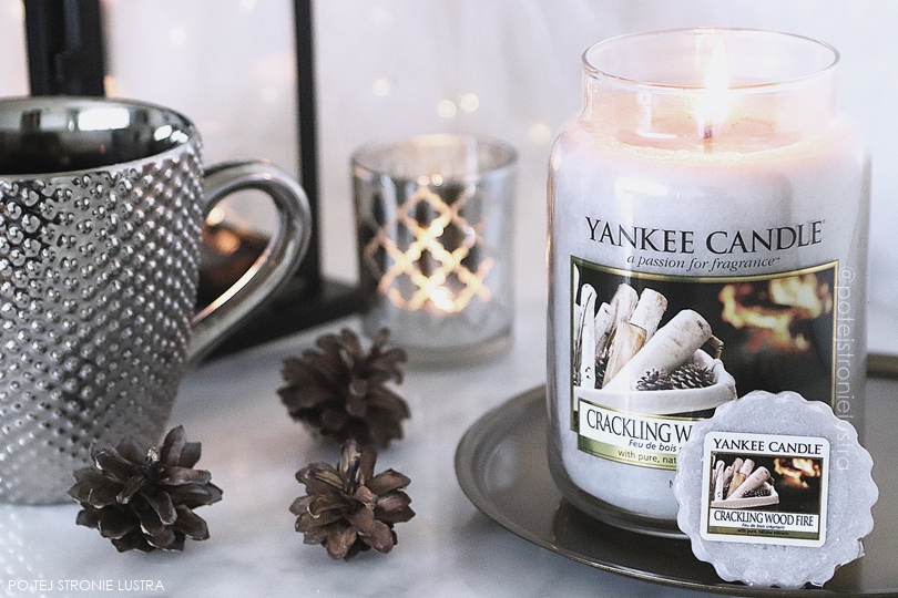 crackling wood fire yankee candle