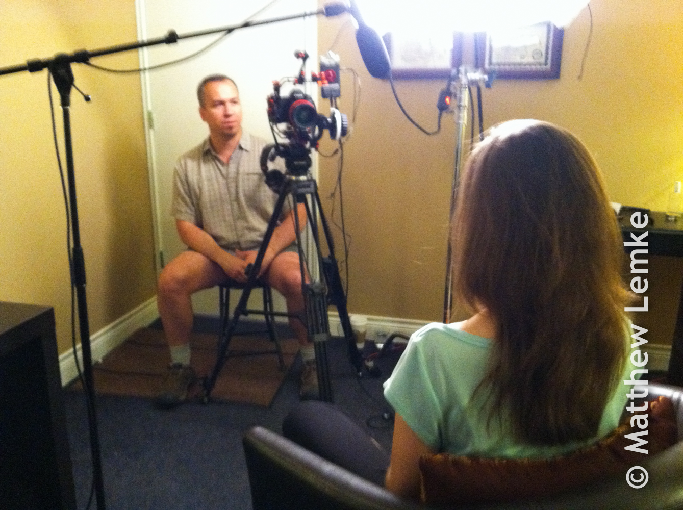 The Snapmatt Diaries Video interview for Ashiatsu massage studio