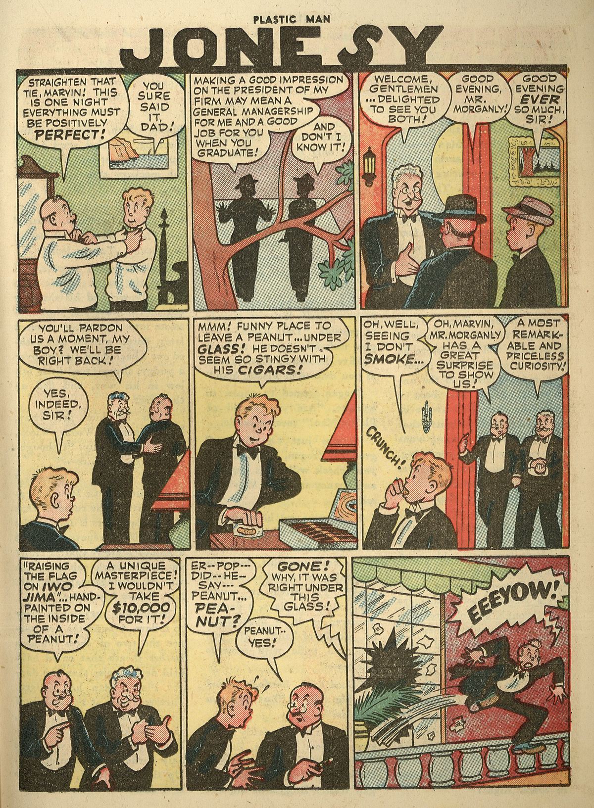 Read online Plastic Man (1943) comic -  Issue #3 - 33