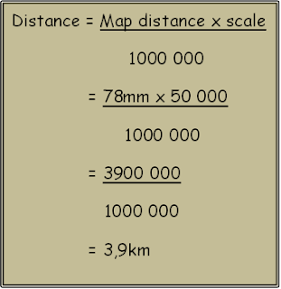 Easy mapwork Mapwork calculations - Distance Calculation