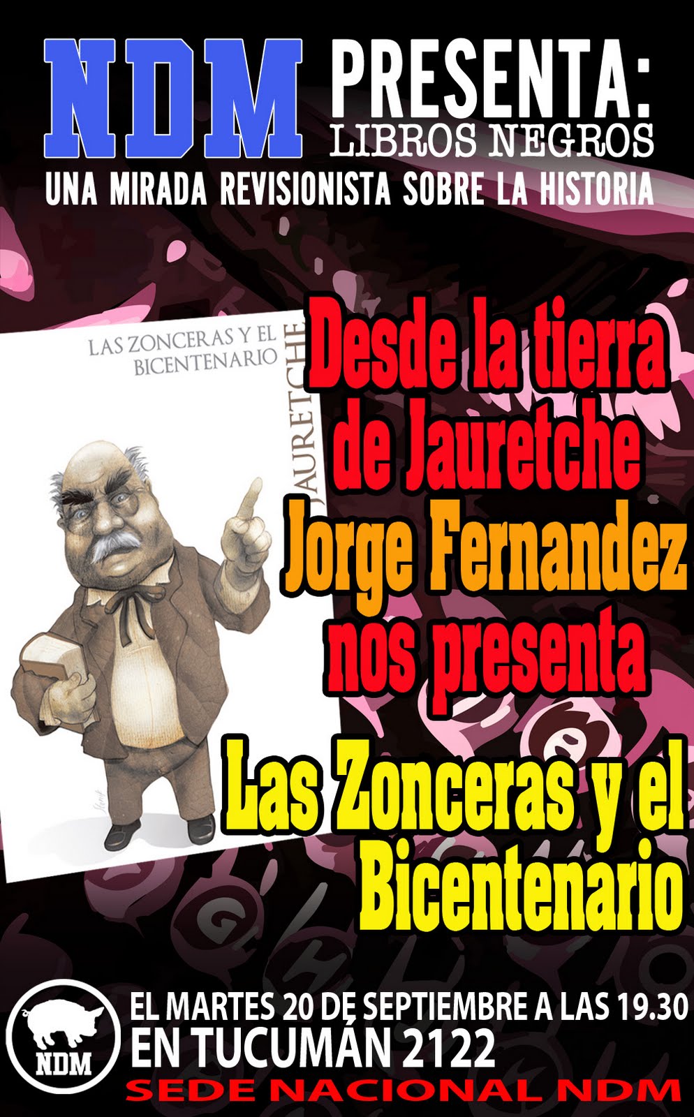 NEGROS DE MIERDA: LIBROS NEGROS- LAS ZONCERAS Y EL BICENTENARIO