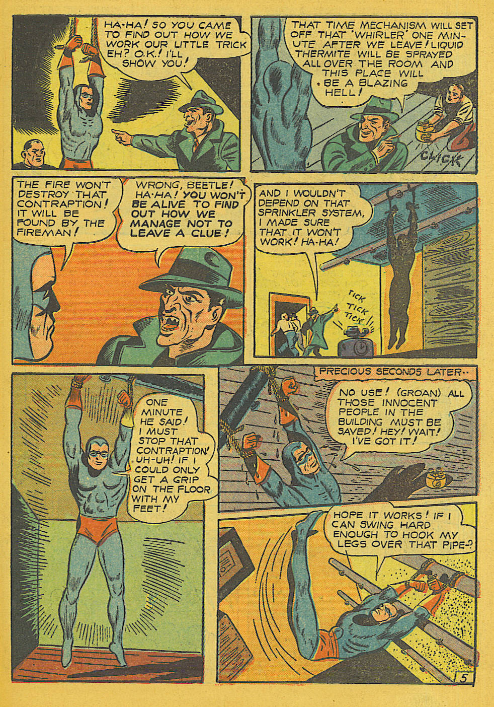 Read online The Blue Beetle comic -  Issue #29 - 21