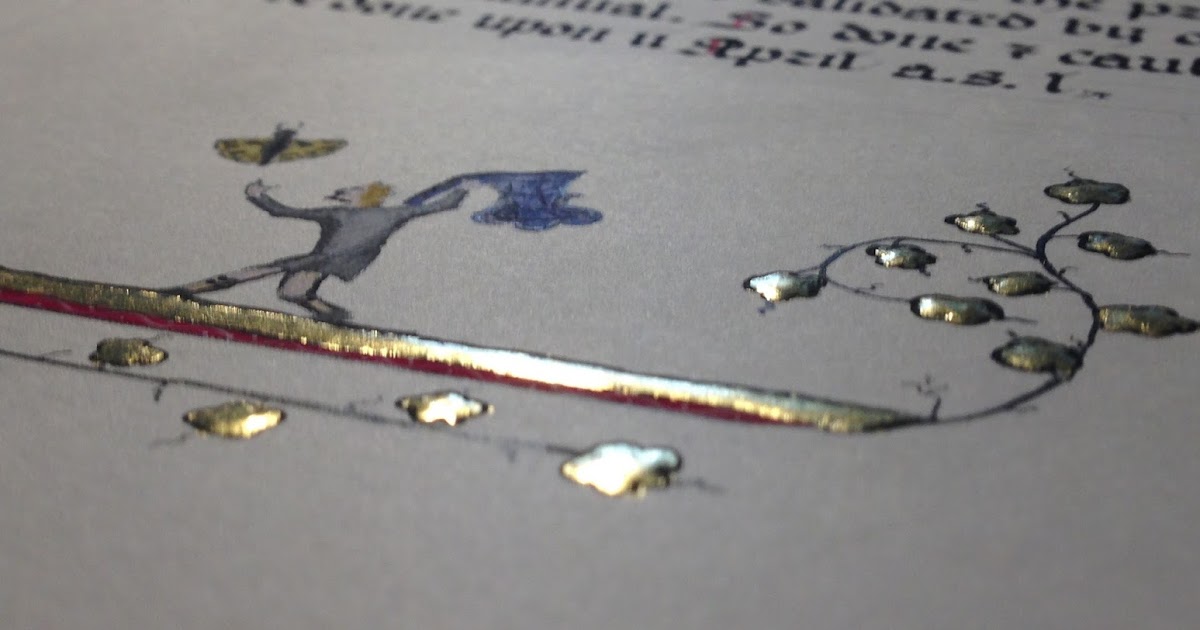 The Scientist's Scroll medieval butterflies