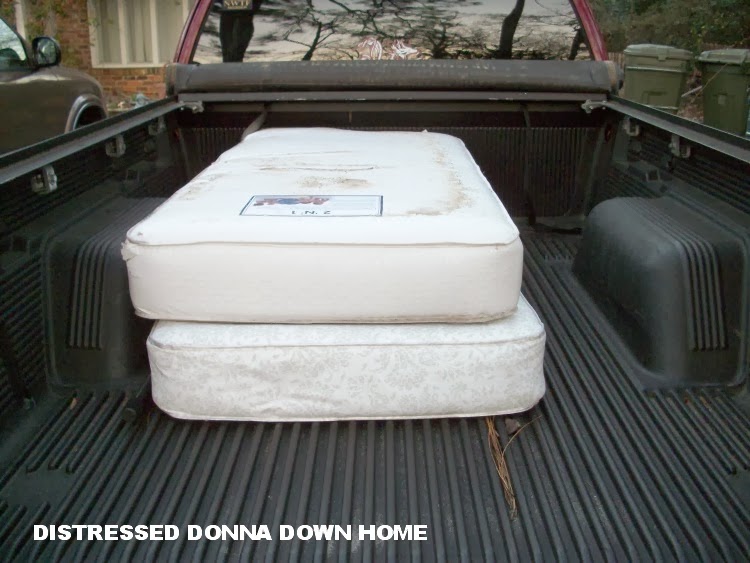 Distressed Donna Down Home Two Crib Mattresses Short A Baby