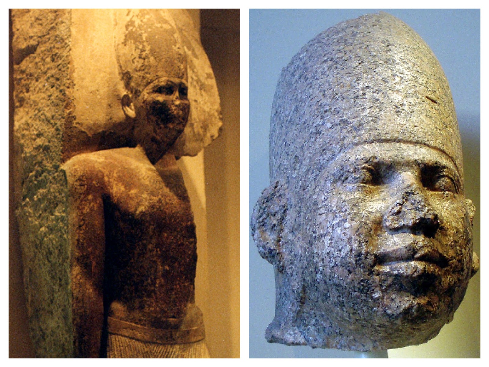 História em Imagens Rahotep e Nofret Casal Egípcio