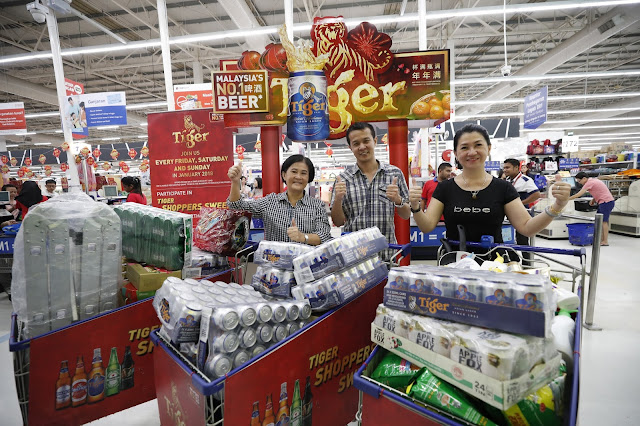  Tiger  Beer  CNY 2022 Tiger  Shopper Sweep Winners 