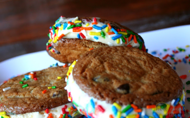 Chocolate Chip Ice Cream Sandwiches