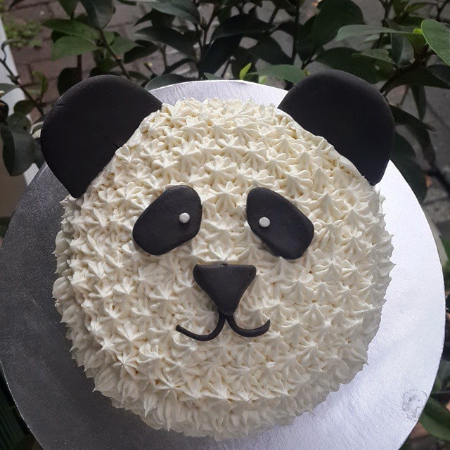 Mamelaide Cake Custom Tangerang Selatan Panda Birthday Cake