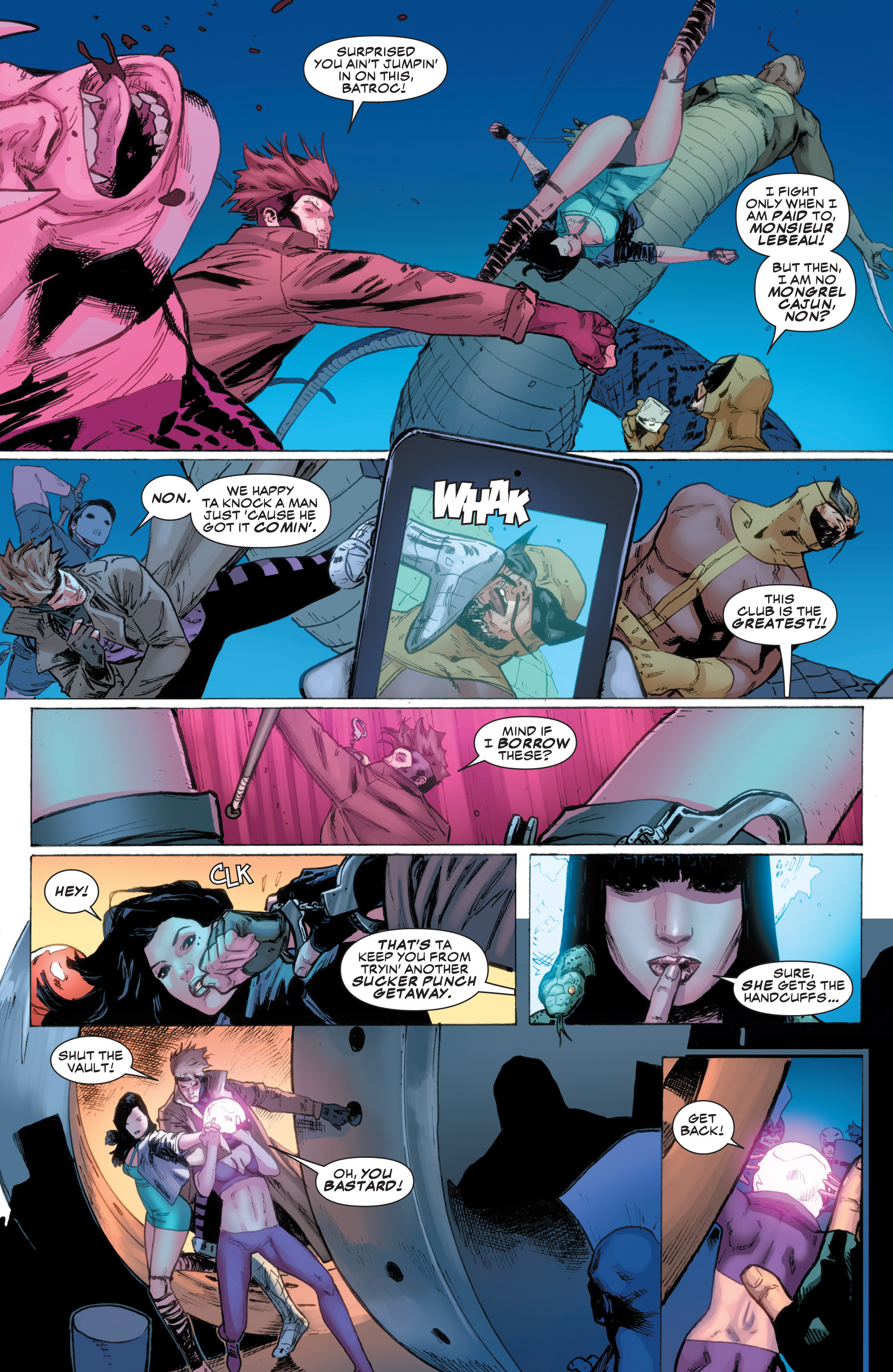 Read online Gambit (2012) comic -  Issue #9 - 18