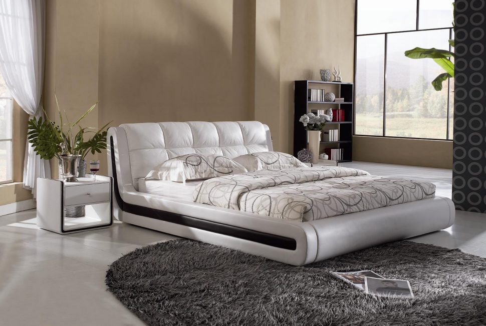 Latest modern bed design catalogue and wooden bedroom furniture sets 2019