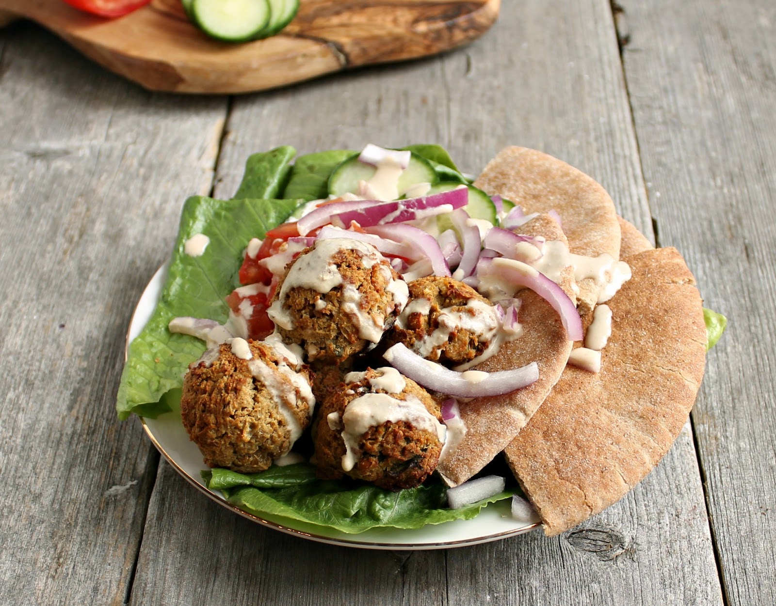 Hungry Couple Oven "Fried" Falafel