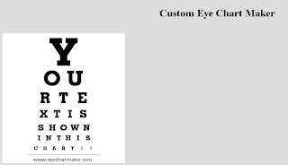 List of Free Online Photo Image Editor and Effects: Custom Eye Chart
