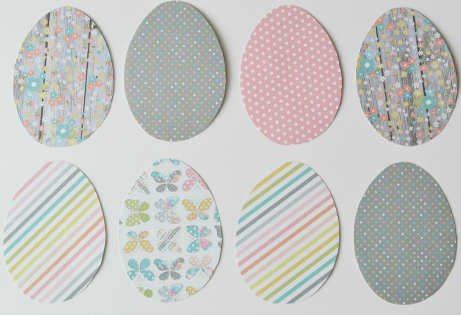 Easter Egg Party Pattern Wrapping Paper by DEC02