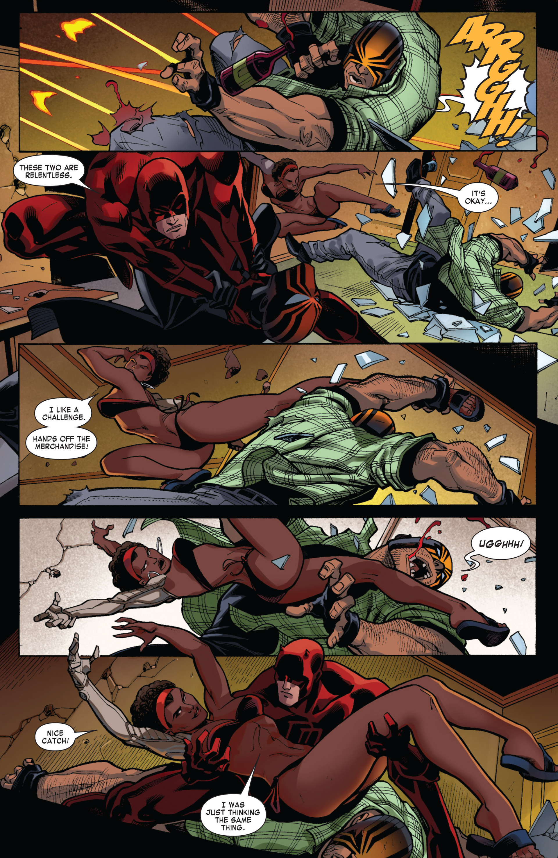Read online Daredevil: Dark Nights comic -  Issue #6 - 12