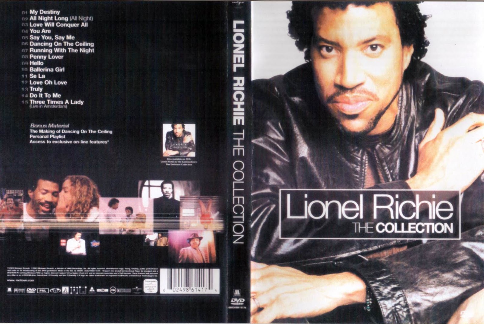 Catálogo Dvd Música Lionel Richie The Collection