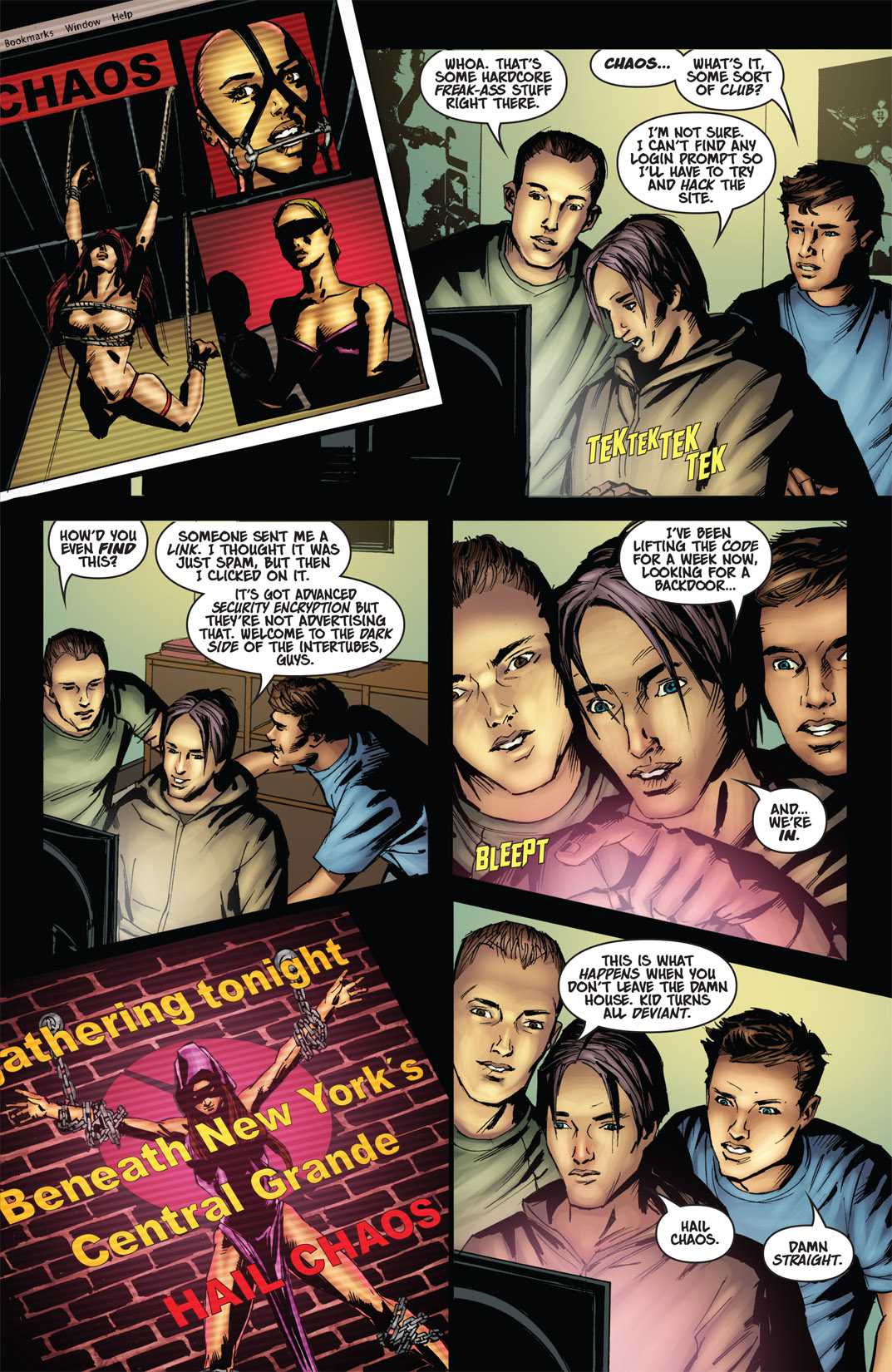 Read online Vampirella and the Scarlet Legion comic -  Issue # TPB - 13
