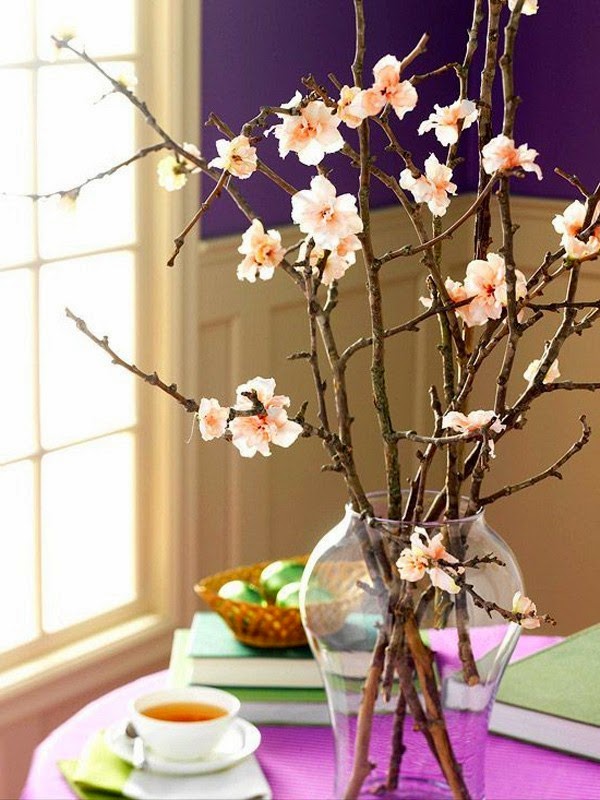 Cut flowers in enchanting decoration ideas