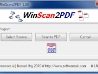 WinScan2PDF, Cara Mudah Konversi Dokumen Word Ke PDF