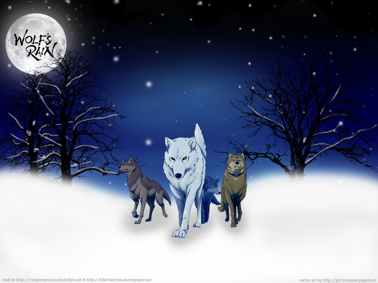 Wallpaper Animes: Wolfs Rain