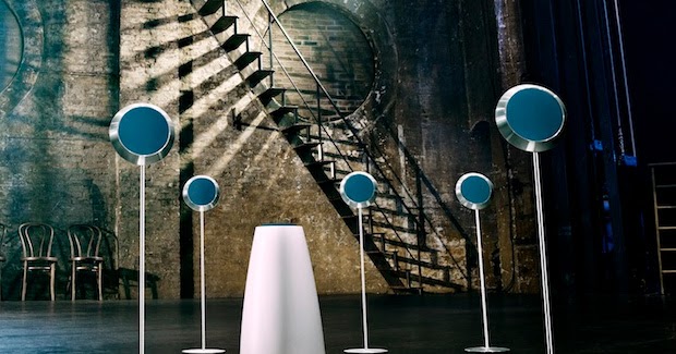 Façade/grille Bang & Olufsen Beolab 14 Bleue - Type 6002, Référence 1600228, Neuf