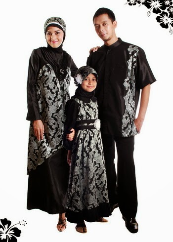 Model baju  keluarga  untuk lebaran  desain  terbaru tahun 