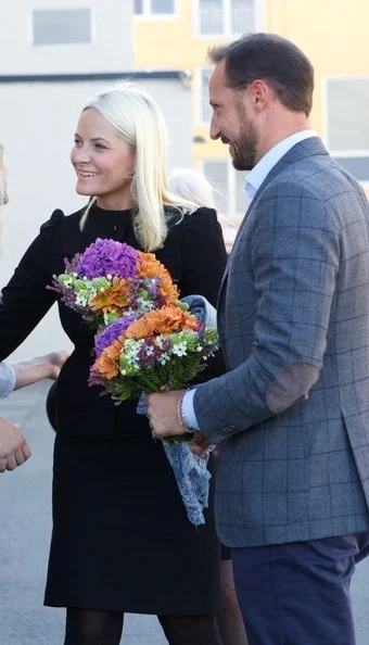 Le Prince Haakon et la Princesse Mette-Marit à Drammen