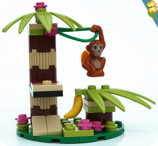 LEGO® Friends Animaux - Série 5 - L'orang-outan et son bananier 