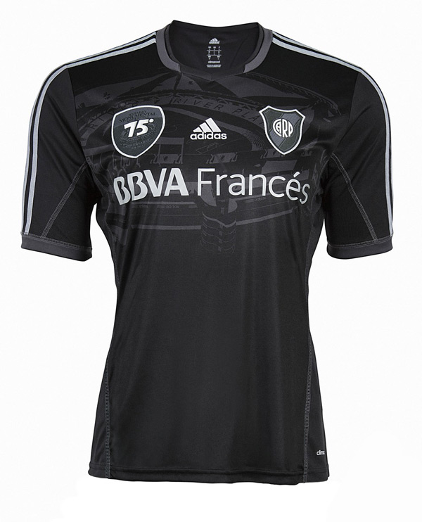 Camiseta negra de river 75 aniversario Clearance