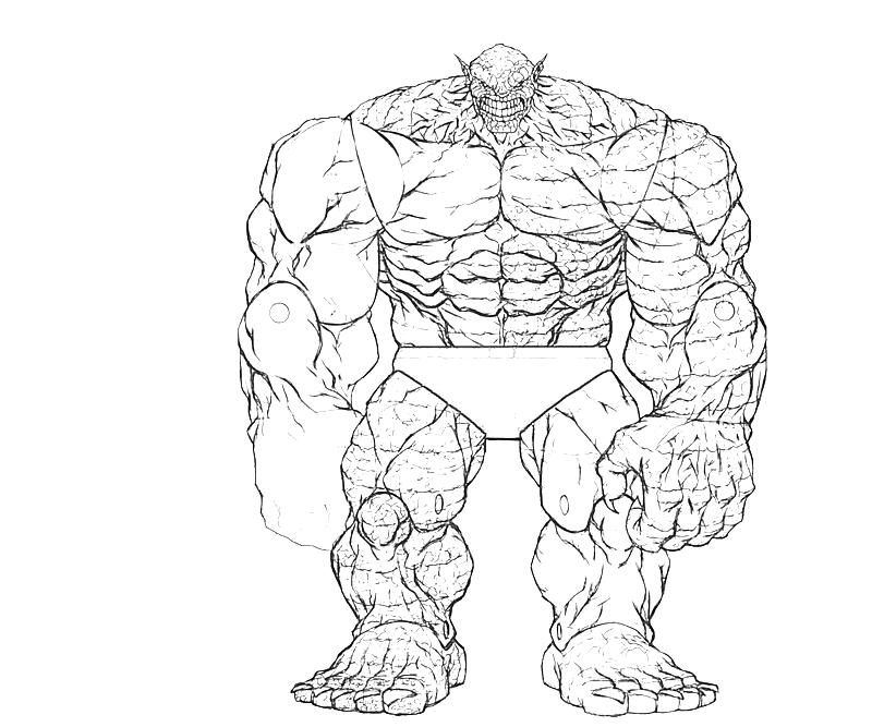 abomination coloring pages - photo #2