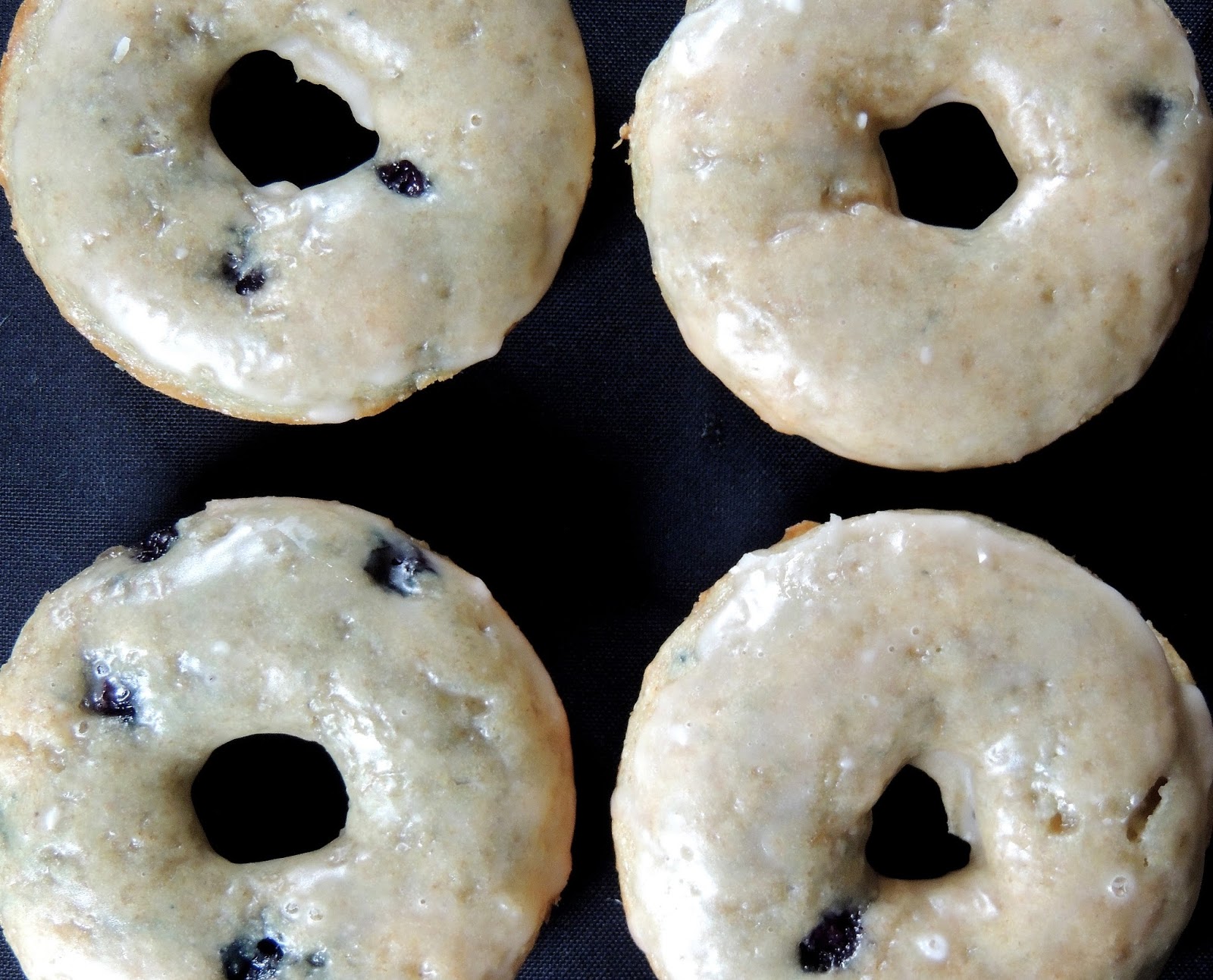 Gas Stove Girl Blueberry Sour Cream Doughnuts