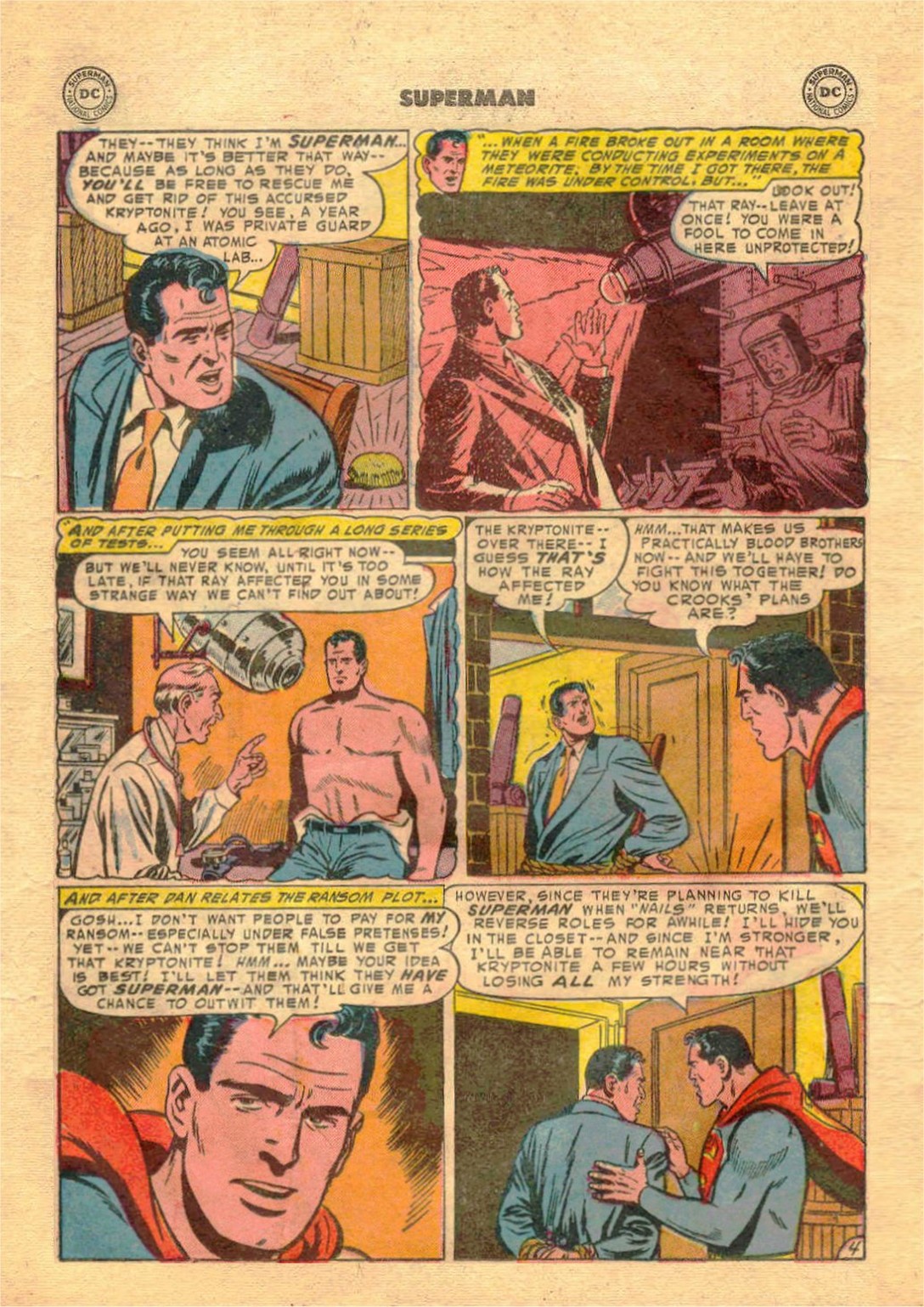 Read online Superman (1939) comic -  Issue #92 - 34