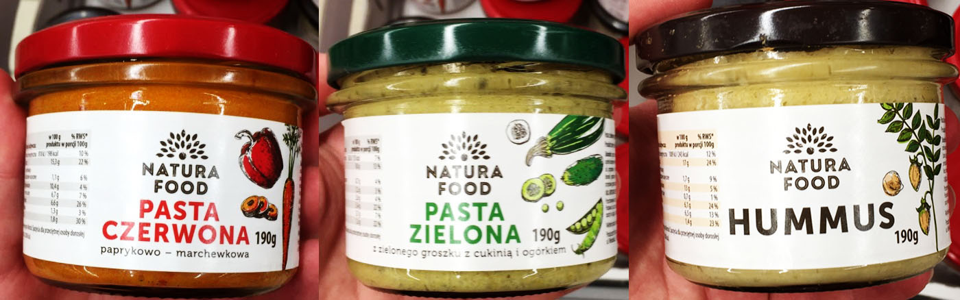 Pasty Kanapkowe Natura Food Weganskie Zakupy