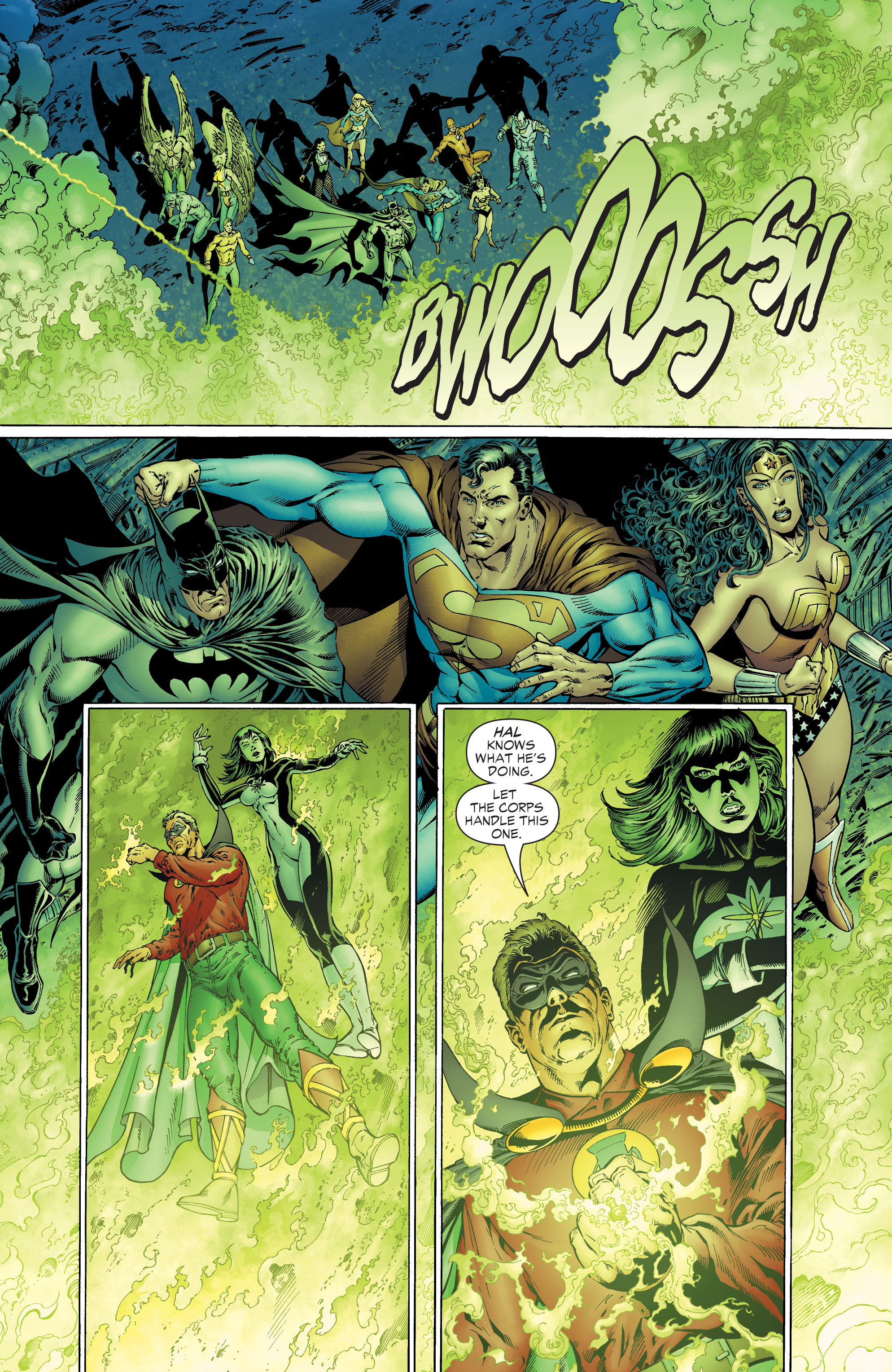 Read online Green Lantern: Rebirth comic -  Issue #6 - 4