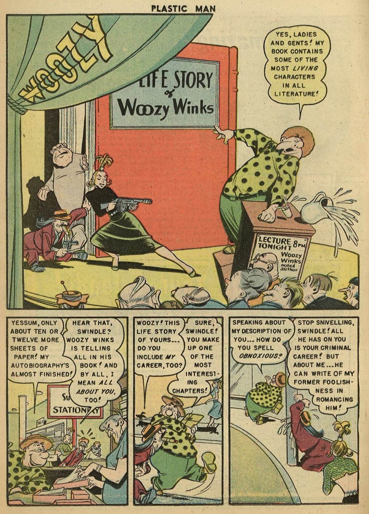 Read online Plastic Man (1943) comic -  Issue #56 - 14
