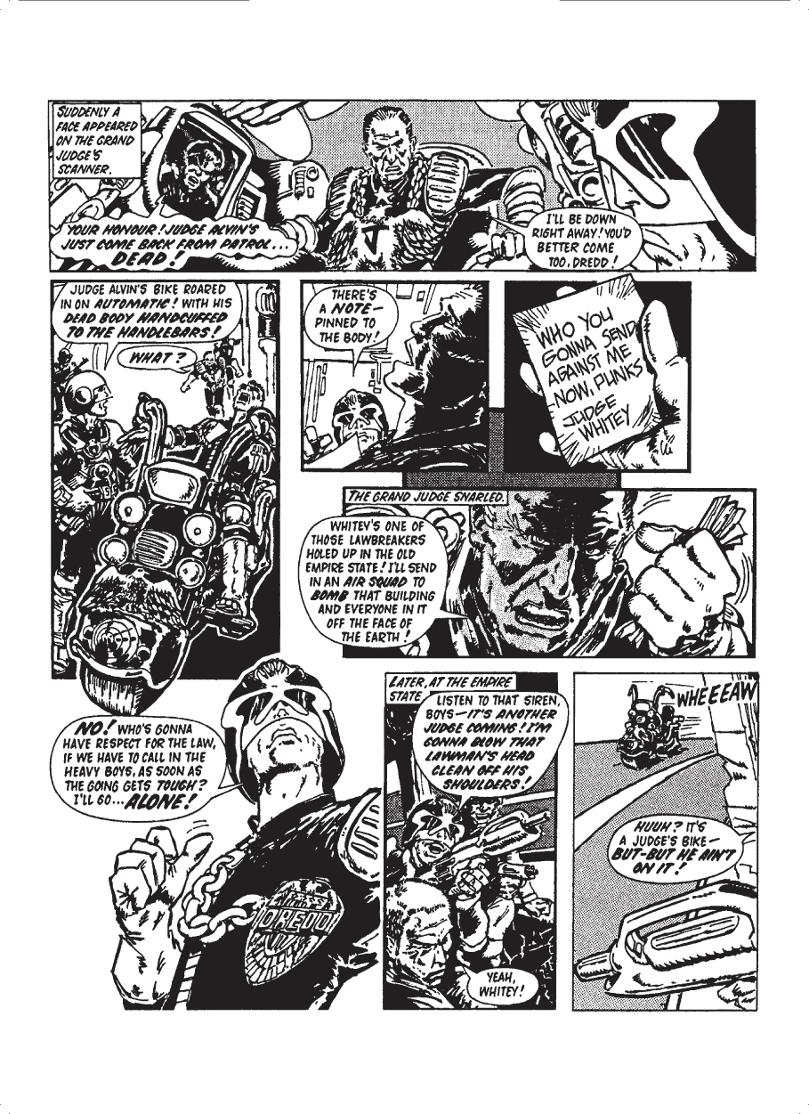 Read online Judge Dredd: The Complete Case Files comic -  Issue # TPB 1 - 6