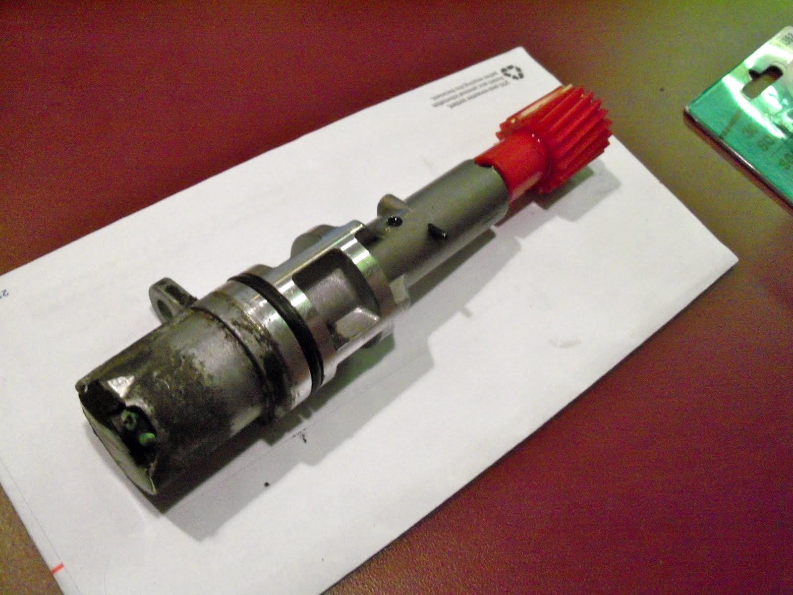 ziptied z speedo sensor